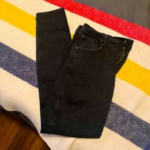 AGOLDE Highwaisted Black Jeans, Size 30